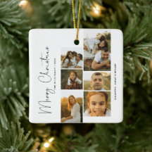 Guión Mínimo de Feliz Navidad Familia 6 Fotos