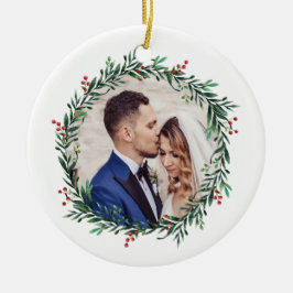 Adorno De Cerámica Guirnalda redonda