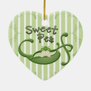 Adorno De Cerámica Guisante de olor