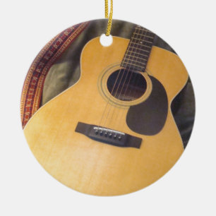 Adorno De Cerámica guitarra