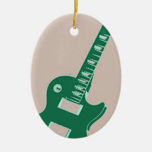 Adorno De Cerámica Guitarra eléctrica