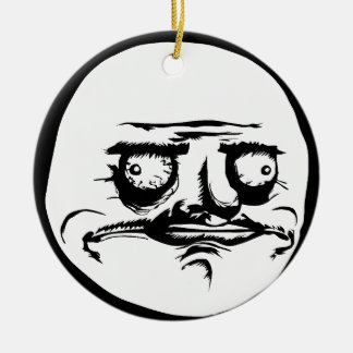 Adorno De Cerámica Gusta hace frente a Meme