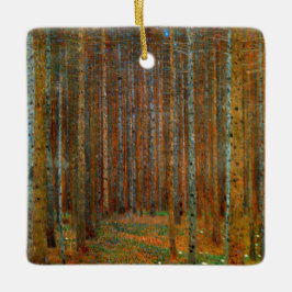 Adorno De Cerámica Gustav Klimt - Bosque Pino de Tannenwald