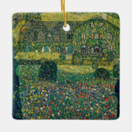Adorno De Cerámica Gustav Klimt - Casa de campo del artista