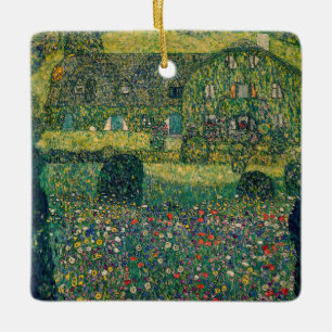 Adorno De Cerámica Gustav Klimt - Casa de campo junto al Attersee