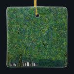 Adorno De Cerámica Gustav Klimt - El parque<br><div class="desc">El Parque - Gustav Klimt,  Oil on Canvas,  1910</div>