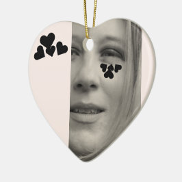 Adorno De Cerámica H(H) Michelle Heart Herz