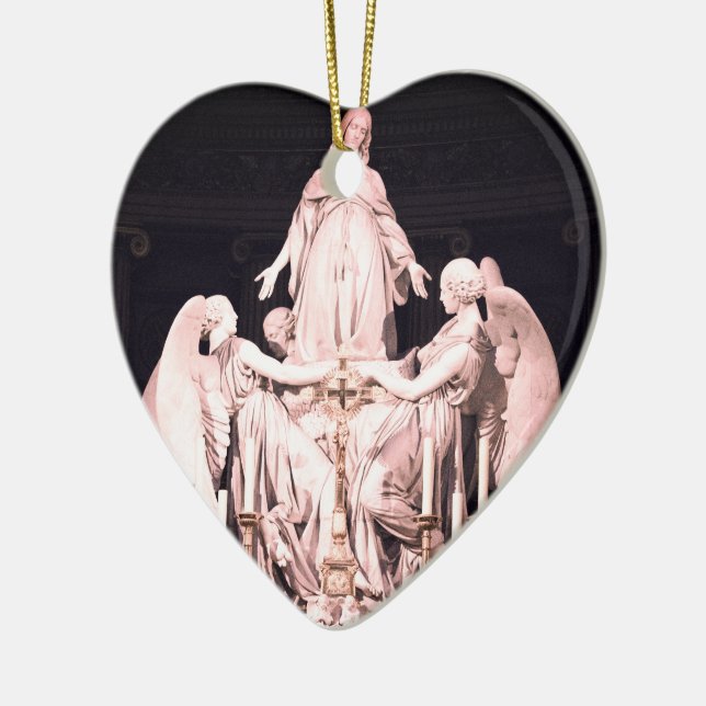 Adorno De Cerámica H Sainte-Marie-Madeleine Paris Charles Marochetti (Izquierda)