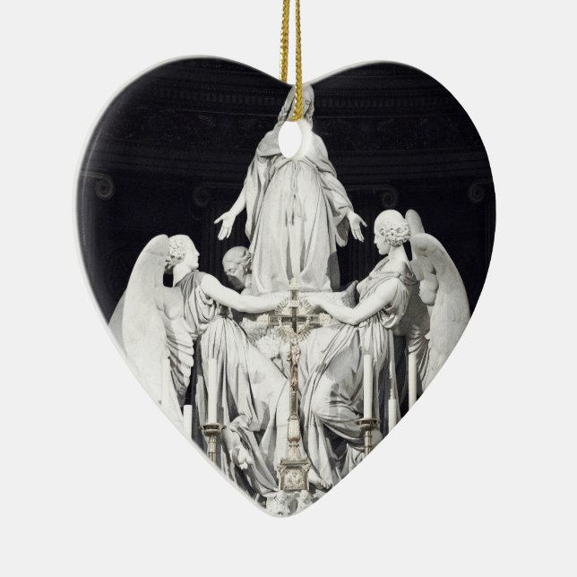 Adorno De Cerámica H Sainte-Marie-Madeleine Paris Charles Marochetti (Derecha)