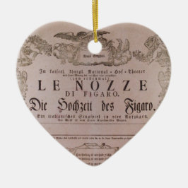 Adorno De Cerámica H Wolfgang Amadeus Mozart Oper Le nozze di Figaro