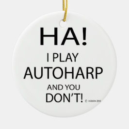 Adorno De Cerámica Ha Autoharp