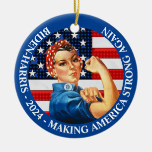 Adorno De Cerámica Hacer a Estados Unidos fuerte nuevamente Biden Har
