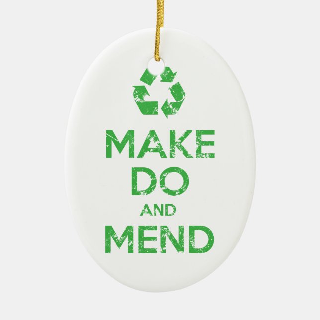 Adorno De Cerámica Hacer y cambiar de idea (Frente)