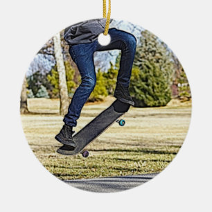 Adorno De Cerámica Haciendo El Pentarismo De Ollie