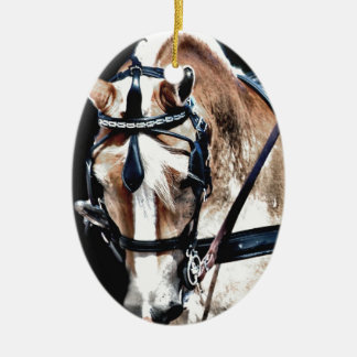 Adorno De Cerámica Haflinger