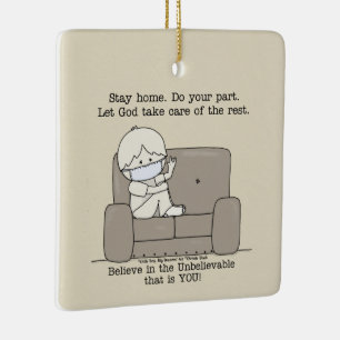 Adorno De Cerámica Haga su parte