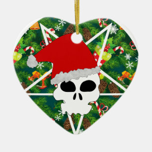 Adorno De Cerámica hail santa