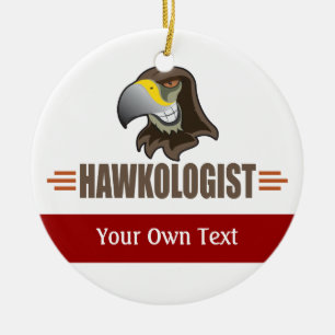 Adorno De Cerámica Halcon Humoristico Equipo de Pájaros Halcón