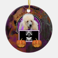 Halloween - apenas un Lil fantasmagórico - caniche