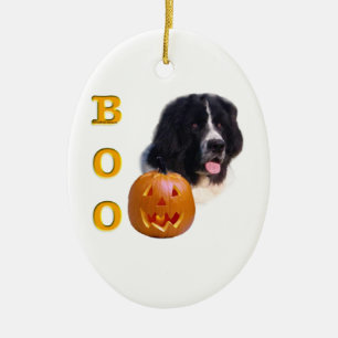 Adorno De Cerámica Halloween Boo de Terranova