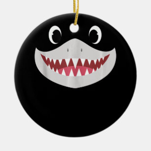Adorno De Cerámica Halloween del tiburón bebé - Regalos de tiburón ab