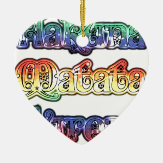 Adorno De Cerámica Halloween Hakuna Matata Europe.png (Frente)