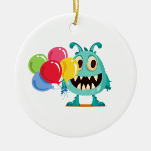 Adorno De Cerámica Halloween/Monstruo/personalizado