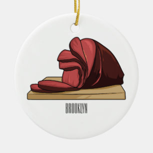 Adorno De Cerámica Ham personalizado ilustracion