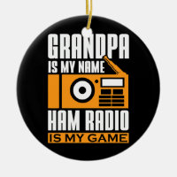 Ham Radio Abuelo es mi nombre Radio Ham es mi jueg