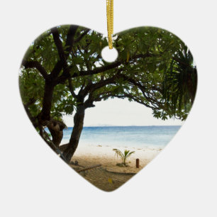 Adorno De Cerámica Hamaca en la isla de mar del sur, Fiji