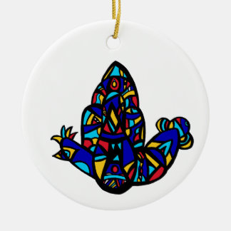 Adorno De Cerámica Hamsa Ji -