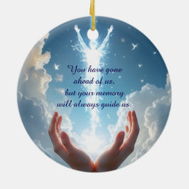 Adorno De Cerámica Hands Set the Soul Free, You have gone sympathy 