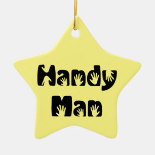 Adorno De Cerámica Handy Man T-Shirt