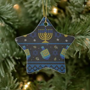 Adorno De Cerámica hanukkah