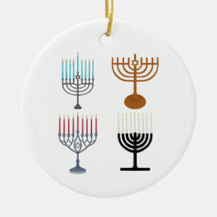 Adorno De Cerámica Hanukkah Judaísmo Judío Religión