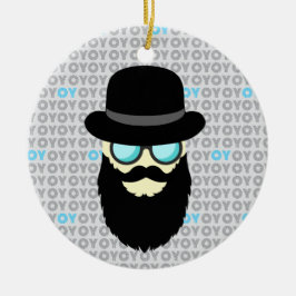 Adorno De Cerámica Hanukkah y Navidades