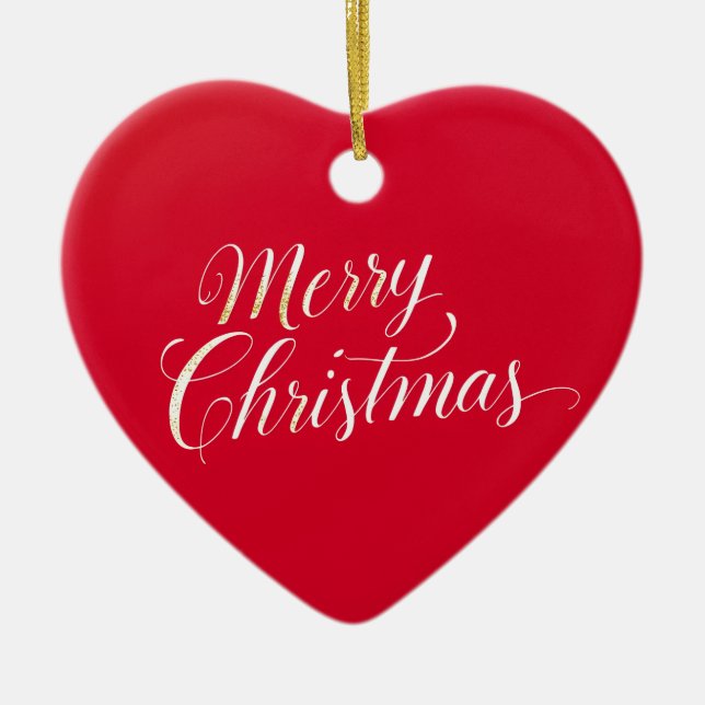 Adorno De Cerámica Happy New Year Merry Christmas Holiday Season (Frente)