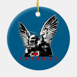 Adorno De Cerámica Harambe