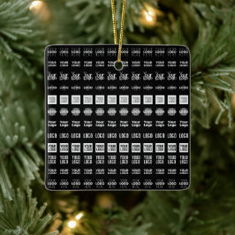 Adorno De Cerámica Hasta 12 logotipos diferentes o imágenes subidas