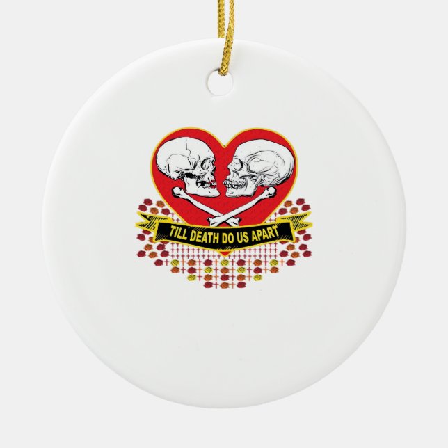 Adorno De Cerámica Hasta La Muerte, Aparte De Nosotros, Es Esencial (Frente)