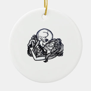 Adorno De Cerámica Hasta que la muerte nos haga parte clásica - Spook