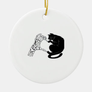 Adorno De Cerámica Hasta que los gatos de la muerte nos hagan lo que