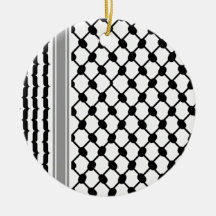 Hatta Keffiyeh Kufiya Folk Palestino (Patrón 2)