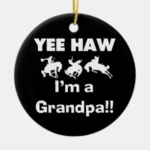 Adorno De Cerámica Haw de Yee soy camisetas y regalos de un abuelo