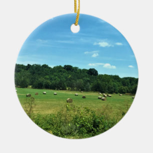 Adorno De Cerámica Hay Bales, Wytheville, Virginia