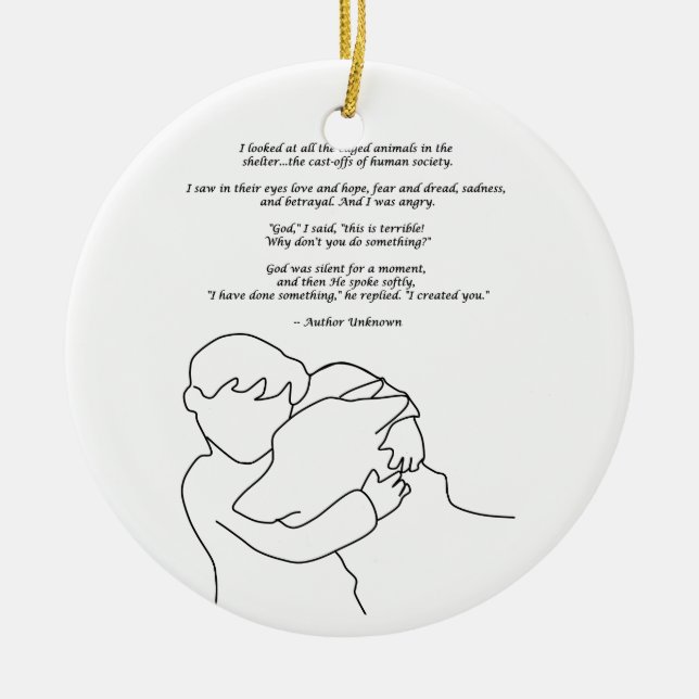 Adorno De Cerámica He hecho algo (Frente)