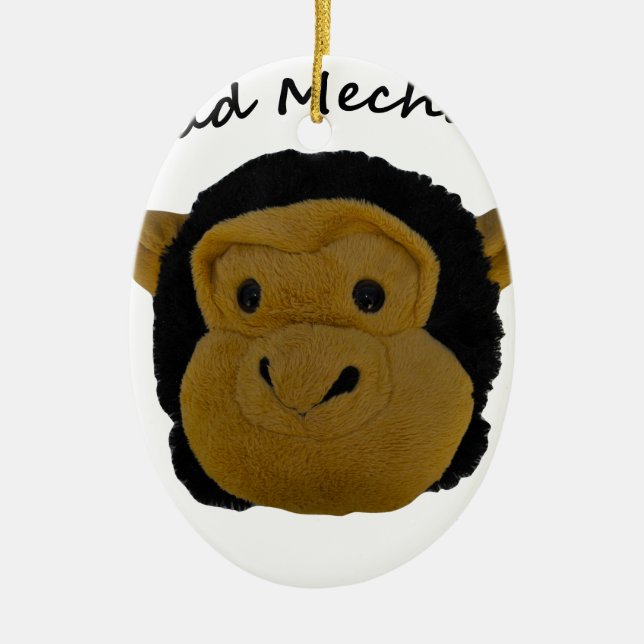 Adorno De Cerámica Head Mehanic (Frente)