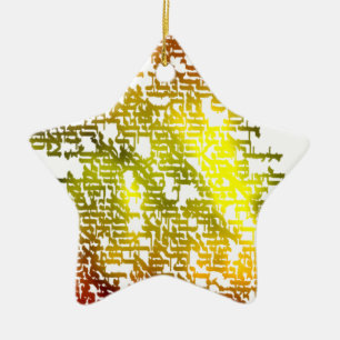Adorno De Cerámica Hebrew