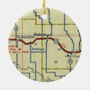 Adorno De Cerámica Hebrón Dakota del Norte