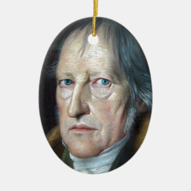 Adorno De Cerámica hegel (Frente)
